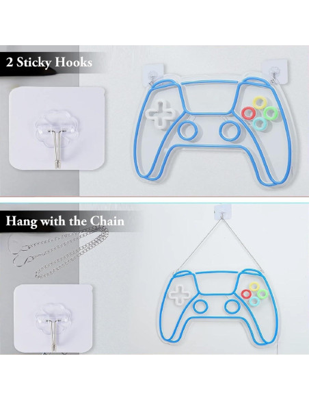 Luz de Neón Gamer iQuincy Controlador LED Dimmable USB