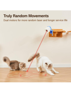 Juguete láser para gatos Potaroma modelo DM-TZD recargable 2