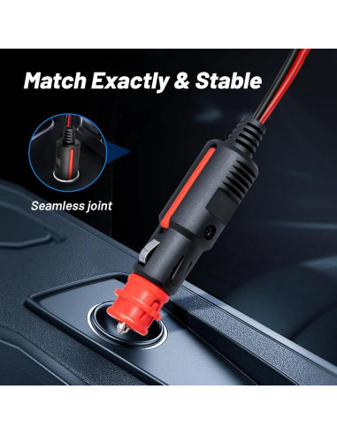 Cable de Alimentación Anina 12V/24V 3m para Refrigerador de Coche