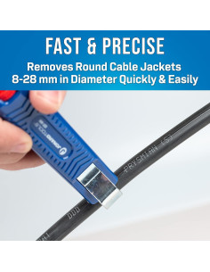 Desforrador de Cable Redondo Jonard CST-900 8-28 mm 2