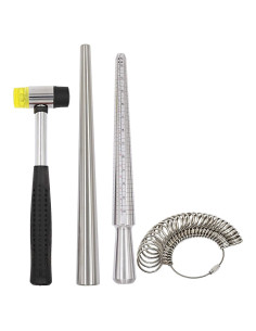 Herramienta de Talla de Joyería Yasumai con Mandril y Martillo