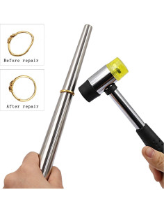 Herramienta de Talla de Joyería Yasumai con Mandril y Martillo 2