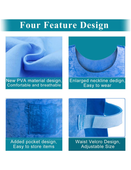 Chaleco Refrigerante Evaporativo PVA Unisex para Verano