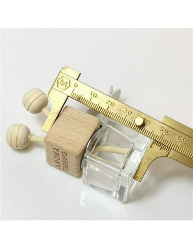 4 Botellas Difusor de Aceite Esencial para Auto Glasstore