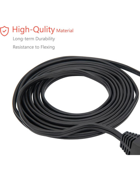 Cable de Alimentación 12V/24V para Refrigerador de Coche