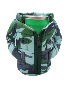 Chaleco Enfriador de Latas Gadgetime USA - Color Ejército