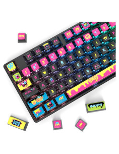 Tapas de Teclado Mecánico Fogruaden 120 Piezas Pudding RGB