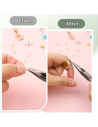 Herramienta de apertura de anillos de salto Salbsever 4 piezas