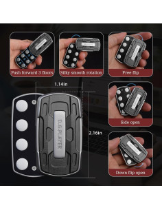 Juguete Antiestrés D.G.PLAYER Modelo A052 - Negro 2