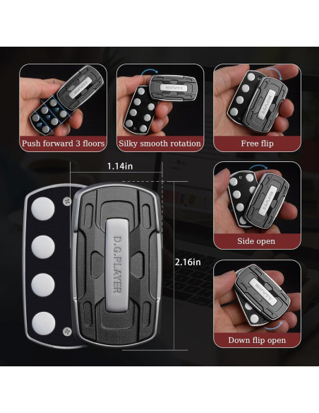 Juguete Antiestrés D.G.PLAYER Modelo A052 - Negro