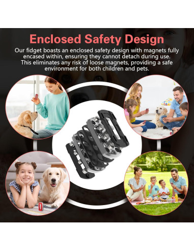 Juguete Antiestrés D.G.PLAYER Modelo A052 - Negro