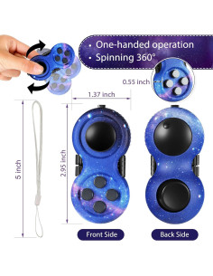 Almohadilla Antiestrés Skylety 2 Pcs Juguete Sensorial 2