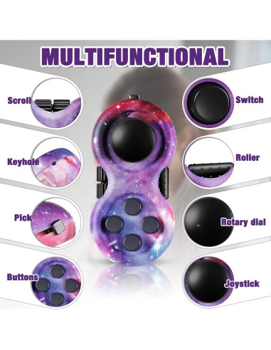 Almohadilla Antiestrés Skylety 2 Pcs Juguete Sensorial