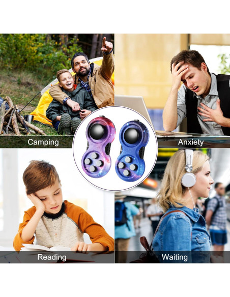 Almohadilla Antiestrés Skylety 2 Pcs Juguete Sensorial