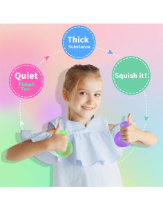 Cubos Antiestrés Opllsai 4 Pack - Alivio de Ansiedad 11x11 cm 2