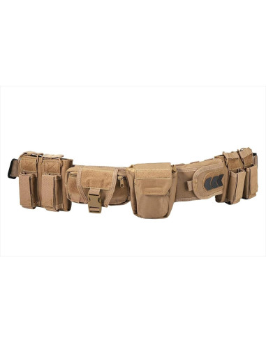 Cinturón Táctico BOMTURN Battle Belt 7 Accesorios 114CM