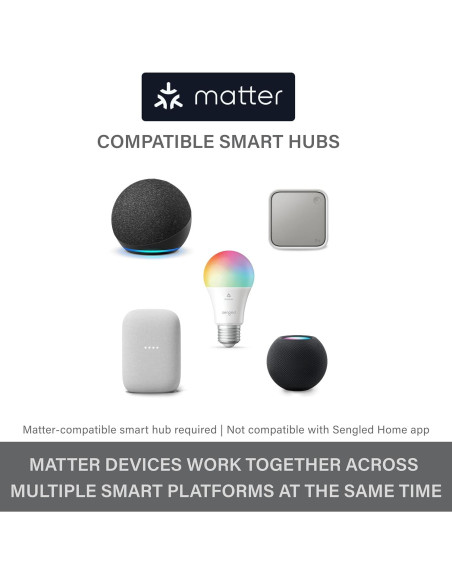 Bombilla LED Inteligente Sengled A19 Multicolor 800LM