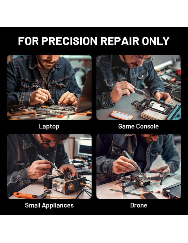 Juego de Destornilladores Eléctricos EZARC 181 en 1 con 160 Puntas