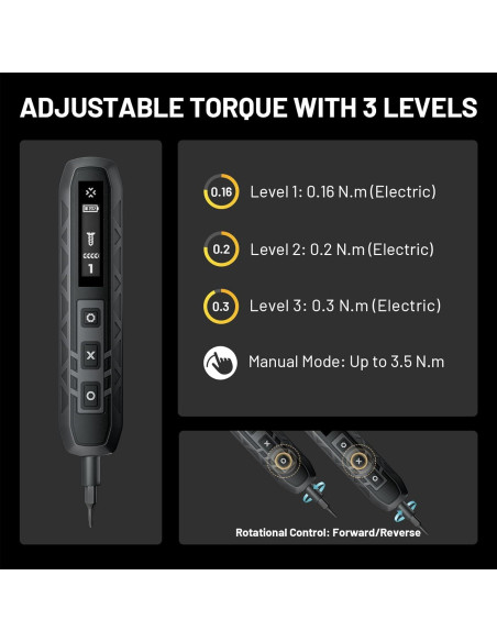 Juego de Destornilladores Eléctricos EZARC 181 en 1 con 160 Puntas