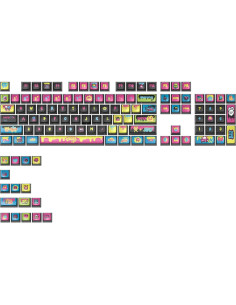Tapas de Teclado Mecánico Fogruaden 120 Piezas Pudding RGB 2
