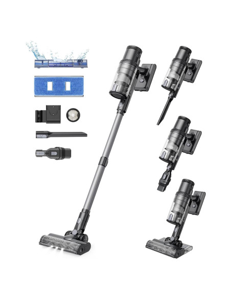 Aspiradora Proscenic P11 Mopa 2 en 1 Inalámbrica Gris