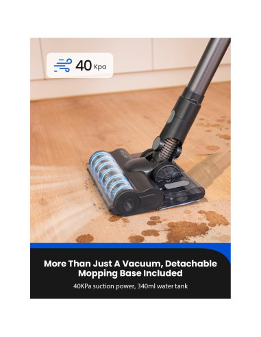 Aspiradora Proscenic P11 Mopa 2 en 1 Inalámbrica Gris