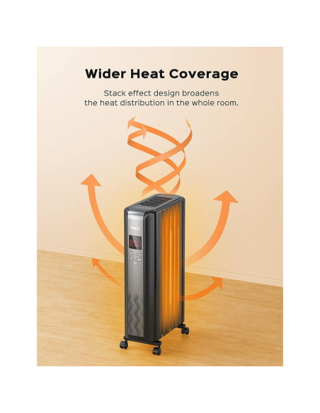 Calentador de aceite Dreo DR-HSH005 1500W control remoto