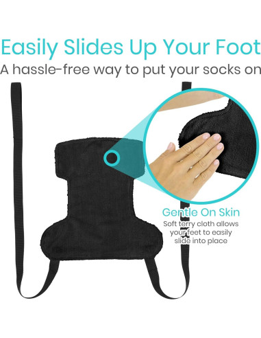 Asistente para Ponerse Calcetines Vive Flexible - Ideal para Mayores