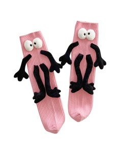 Calcetines Magnéticos para Niños 1-12 Años Rosa