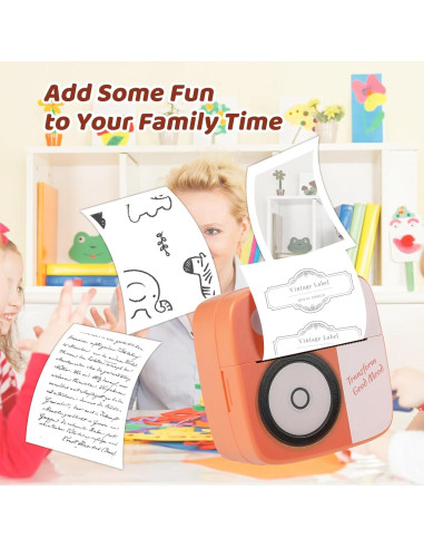 Mini Impresora Térmica Arcomin DC-RP-001 Bluetooth 5 Rollos