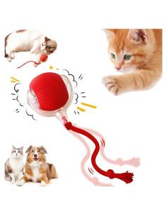 Bola Eléctrica Interactiva Chewie para Gatos y Perros