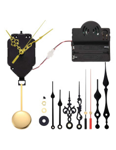 Movimiento de Reloj de Péndulo HILLHOME con Campana DIY