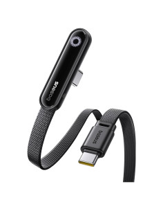 Cable USB-C Baseus 100W 5A 1m Carga Rápida con Luz