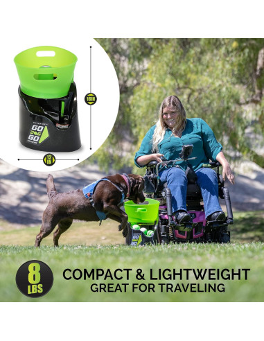 Lanzador Automático de Pelotas GoDogGo para Perros 2.5"