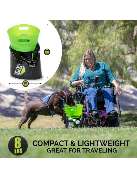 Lanzador Automático de Pelotas GoDogGo para Perros 2.5"