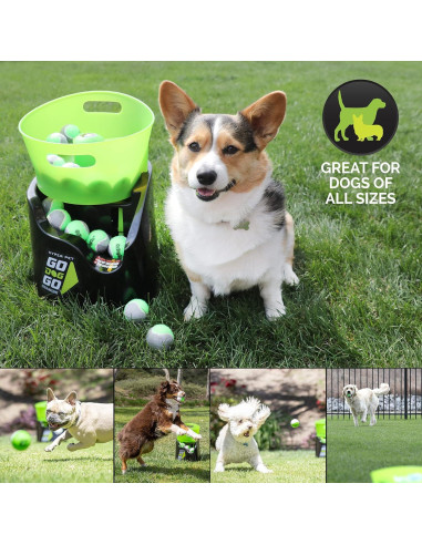 Lanzador Automático de Pelotas GoDogGo para Perros 2.5"