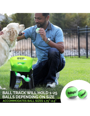 Lanzador Automático de Pelotas GoDogGo para Perros 2.5"