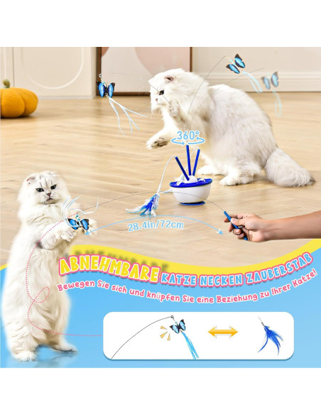 Juguete Interactivo para Gatos Petcronies 4 en 1 USB