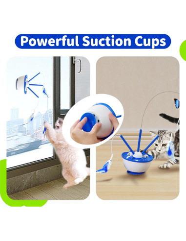 Juguete Interactivo para Gatos Petcronies 4 en 1 USB