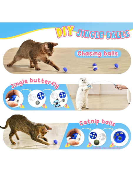 Juguete Interactivo para Gatos Petcronies 4 en 1 USB