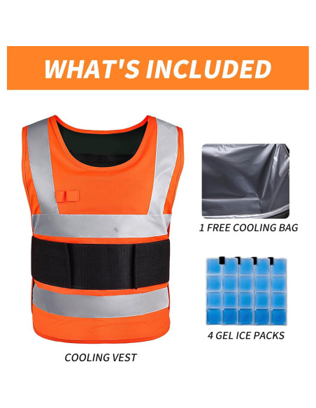 Chaleco Refrigerante TOURGO para Hombres con Gel 1.54 kg