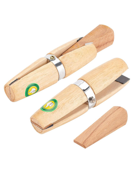 Abrazadera de Anillo de Madera PH PandaHall 2 Piezas