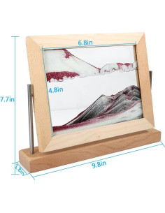 Cuadro de Arena Dinámica Bochino Arte de Arena 24.89x18.54cm 2