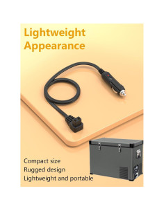 Cargador de coche 12V/24V Haiyistar para frigorífico 5m 2