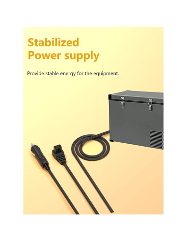 Cargador de coche 12V/24V Haiyistar para frigorífico 5m