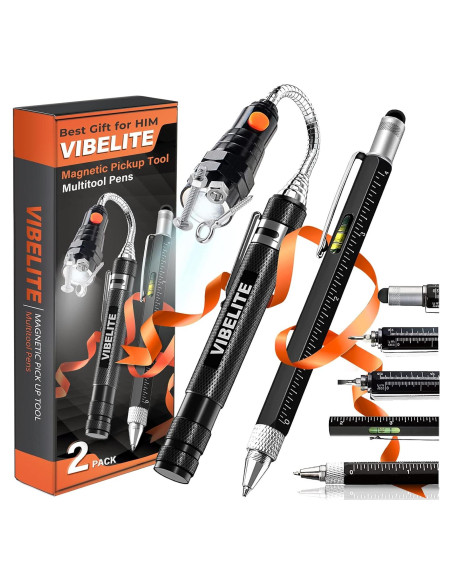 Herramienta Magnética VIBELITE 6 en 1 con Bolígrafos Herramienta Magnética VIBELITE 6 en 1 con Bolígrafos