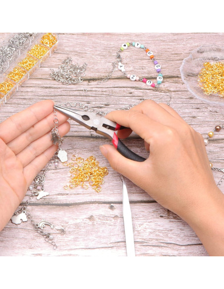 Kit de Anillas de Salto YUGDRUZY 1200 pcs para Joyas