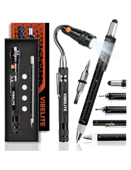 Herramienta Magnética VIBELITE 6 en 1 con Bolígrafos Herramienta Magnética VIBELITE 6 en 1 con Bolígrafos
