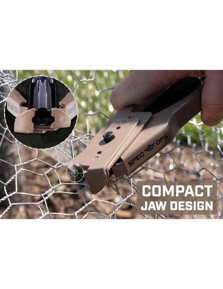 Alicates de Anillo de Cerdo Spec Ops M7 16-Gauge Ergonómico