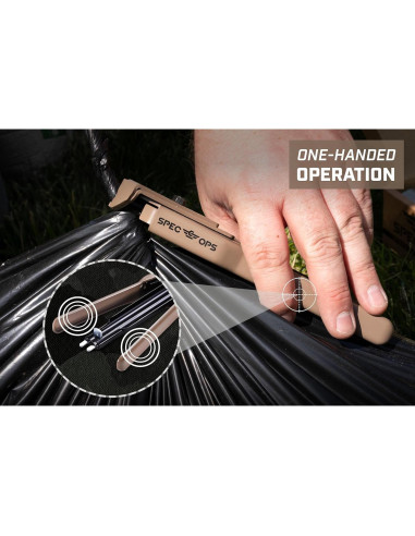 Alicates de Anillo de Cerdo Spec Ops M7 16-Gauge Ergonómico